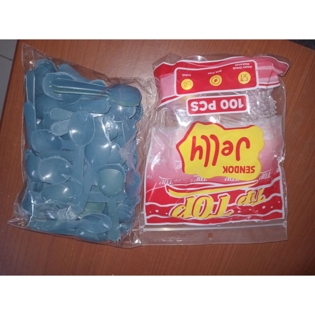 sendok jelly, sendok jelly bening