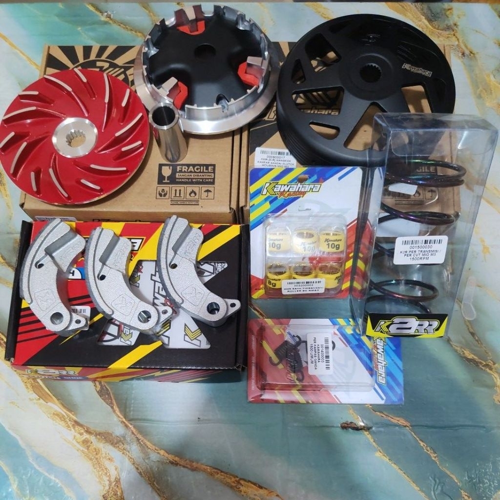 PAKET UPGRADE CVT FULL KAWAHARA MIO M3