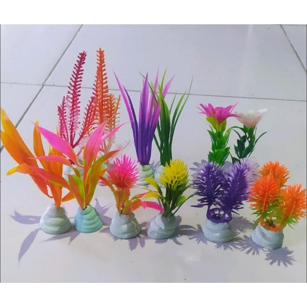 Aksesoris akuarium kecil/ kolam kecil