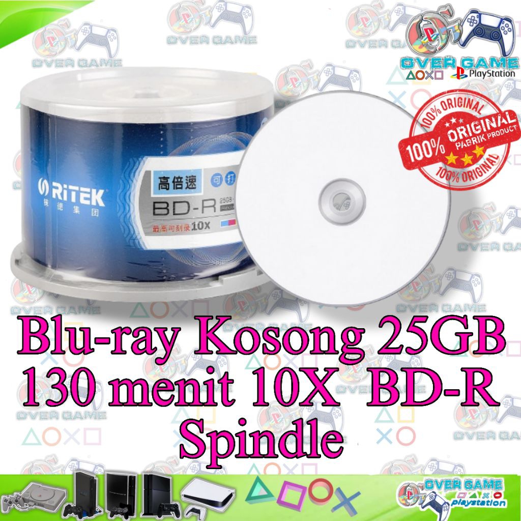 BDR Blue Ray Disc BD-R Bhan BD JB PS4 PS5 HEN