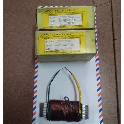 Spul Lampu Suzuki RC80 RC100 Crystal Fukuyama