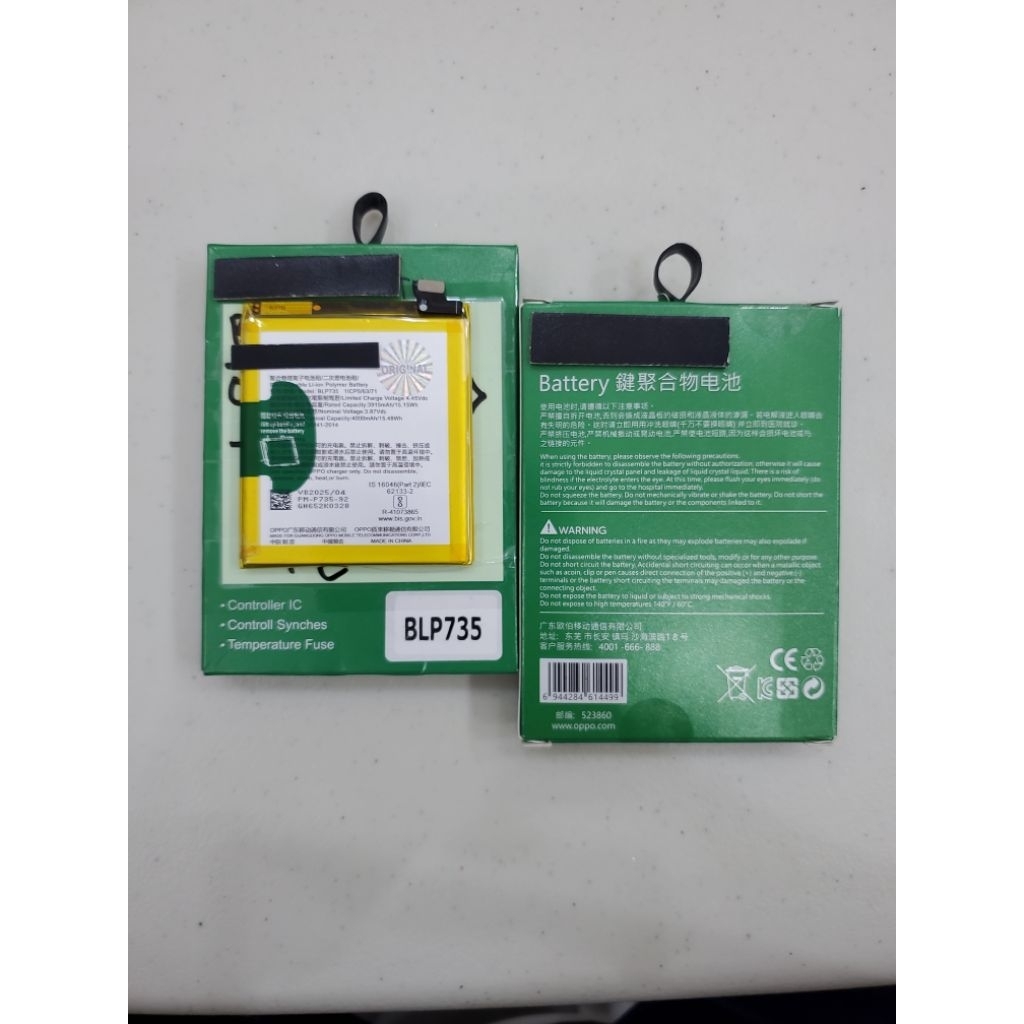 BATERAI BATRE OPPOO RENO 2 BLP735 ORG