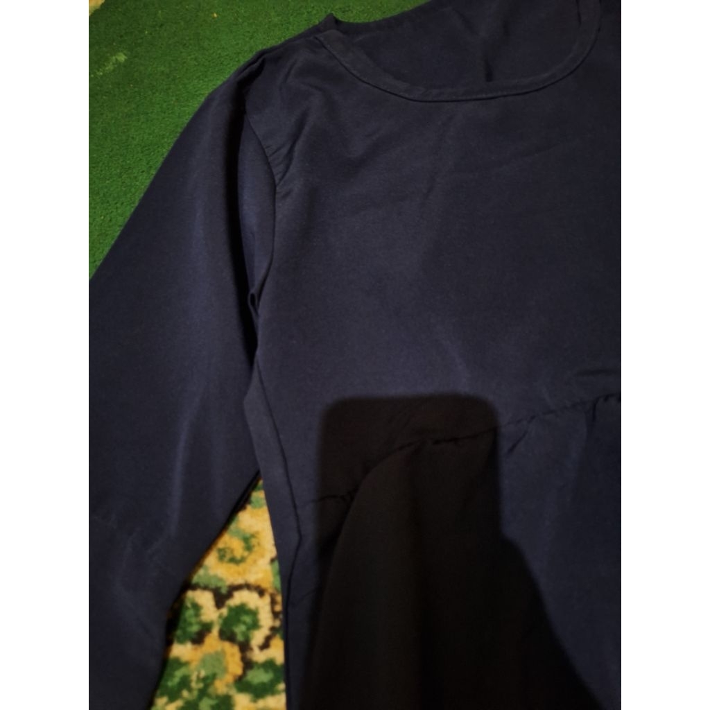 preloved blouse navy