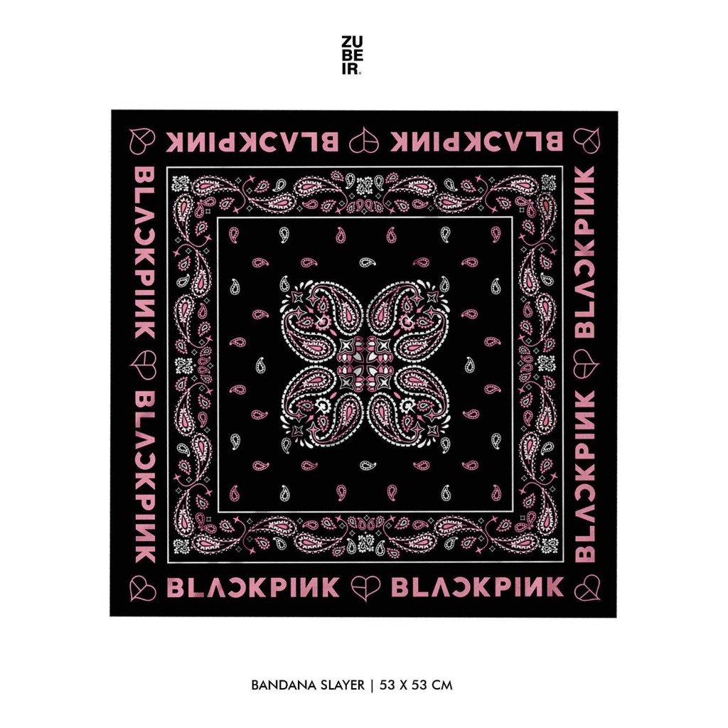Blackpink deadline merch pop up bandana / Bandana Blackpink / Blackpink SCARF 2025