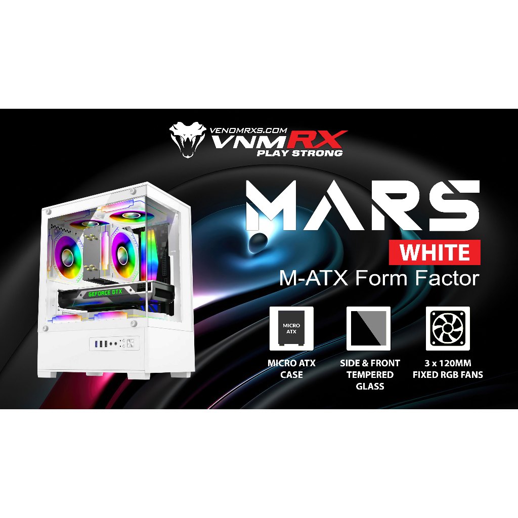 CASING PC VENOM RX MARS WHITE