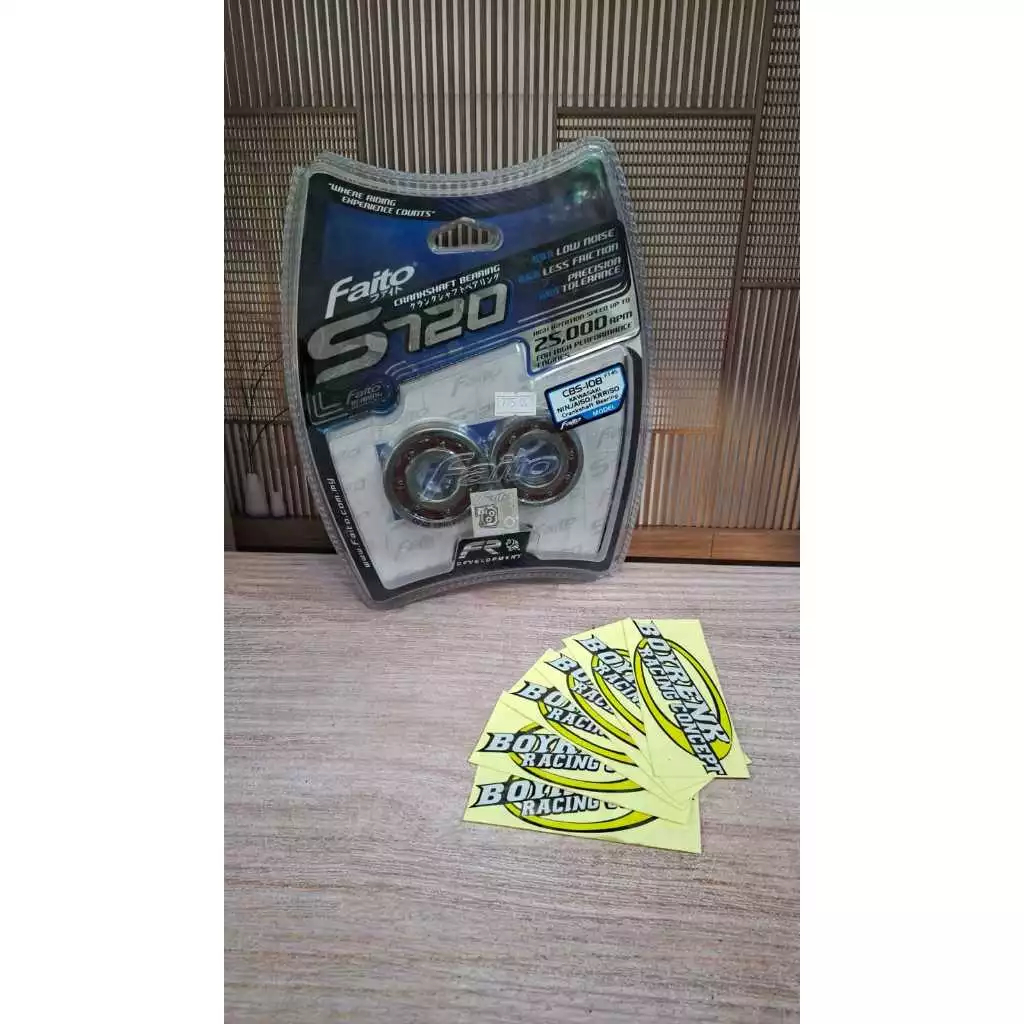 Bearing Laher Kruk AS FAITO S720 NINJA 150 R - NINJA 150 RR - SS (CBS-108) - BOYRENK MADURA
