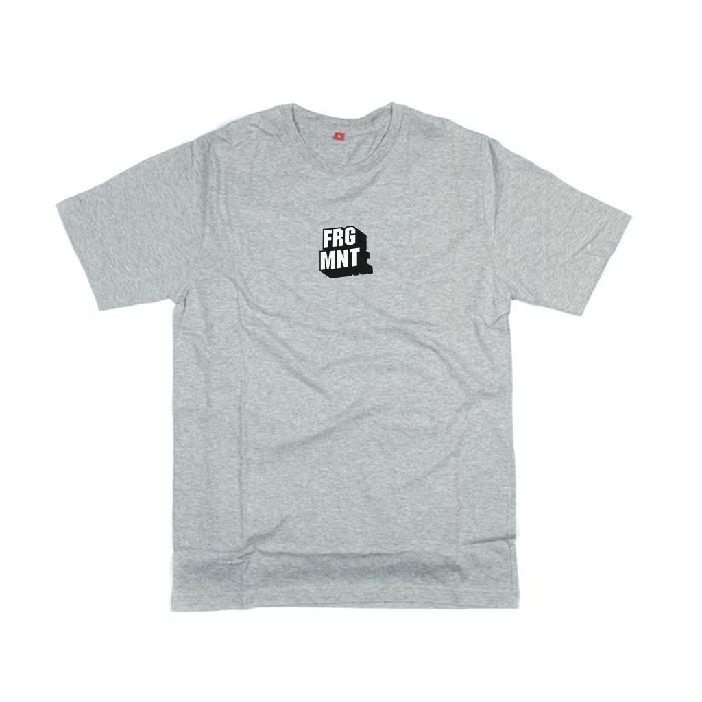 Kaos Pria Kaos Distro Abu abu misty Cotton Combed