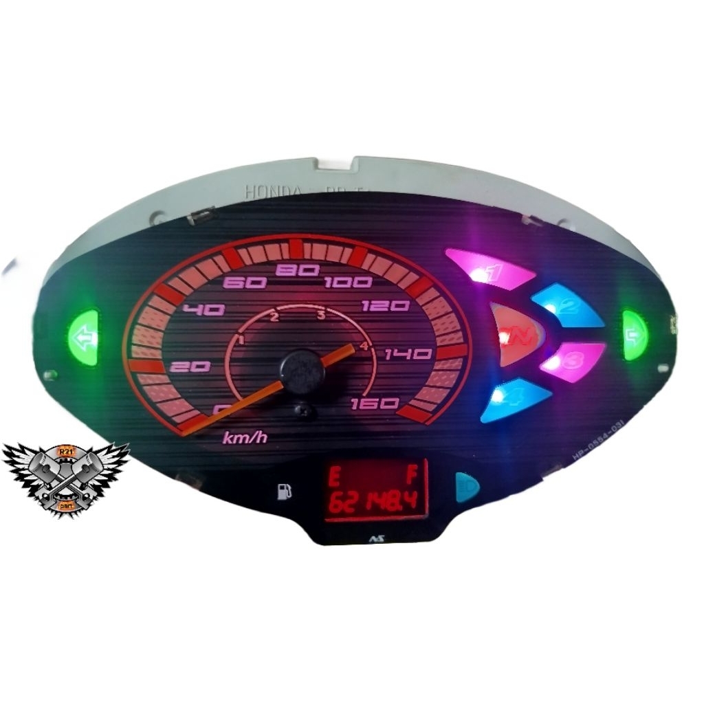 mesin speedometer honda karisma custom original copotan