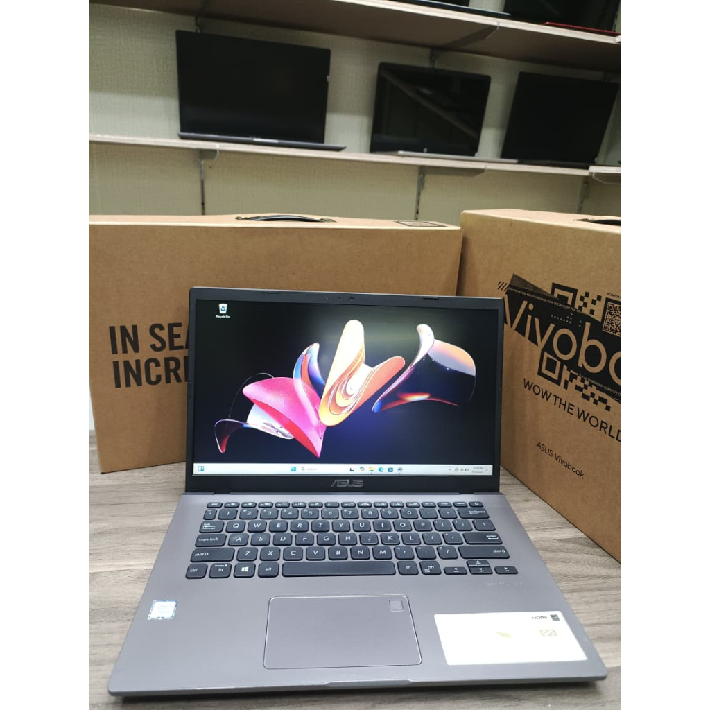 Laptop Asus Vivobook A409FA Intel Core I3 - 8145U Ram 4Gb SSD 512Gb Siap Pakai