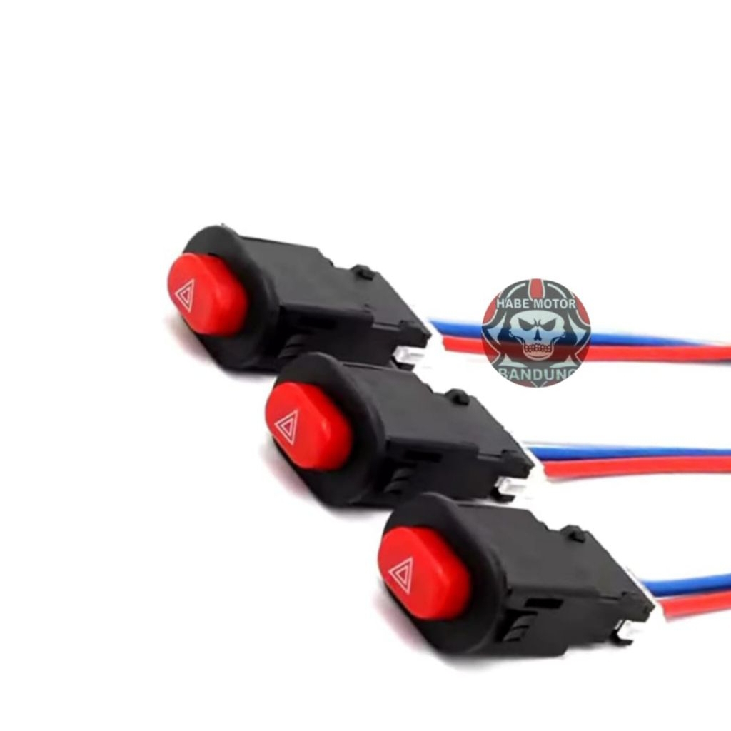 Saklar On Off Saklar Tombol Hazzard Bisa Double on off Saklar Lampu Variasi Saklar Motor