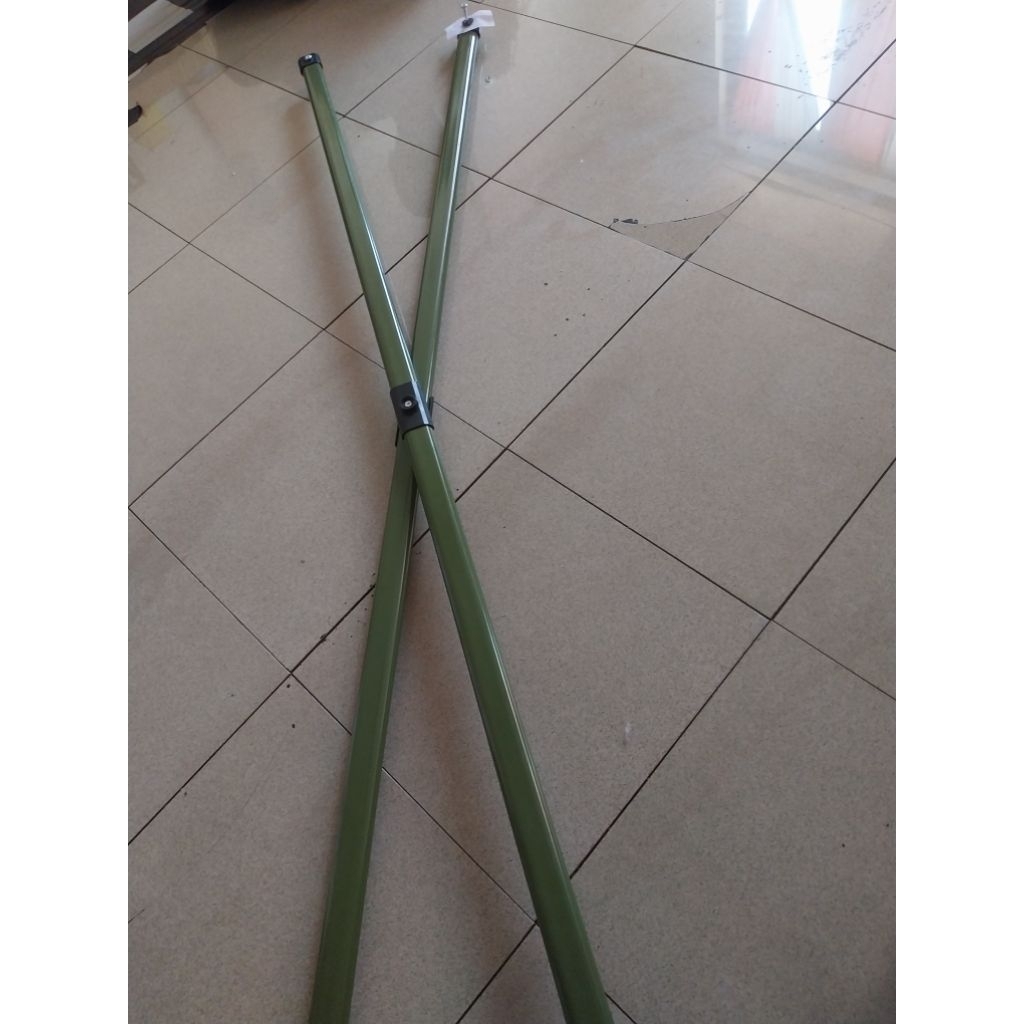 rangka tenda lipat perbiji yang besi 1,4