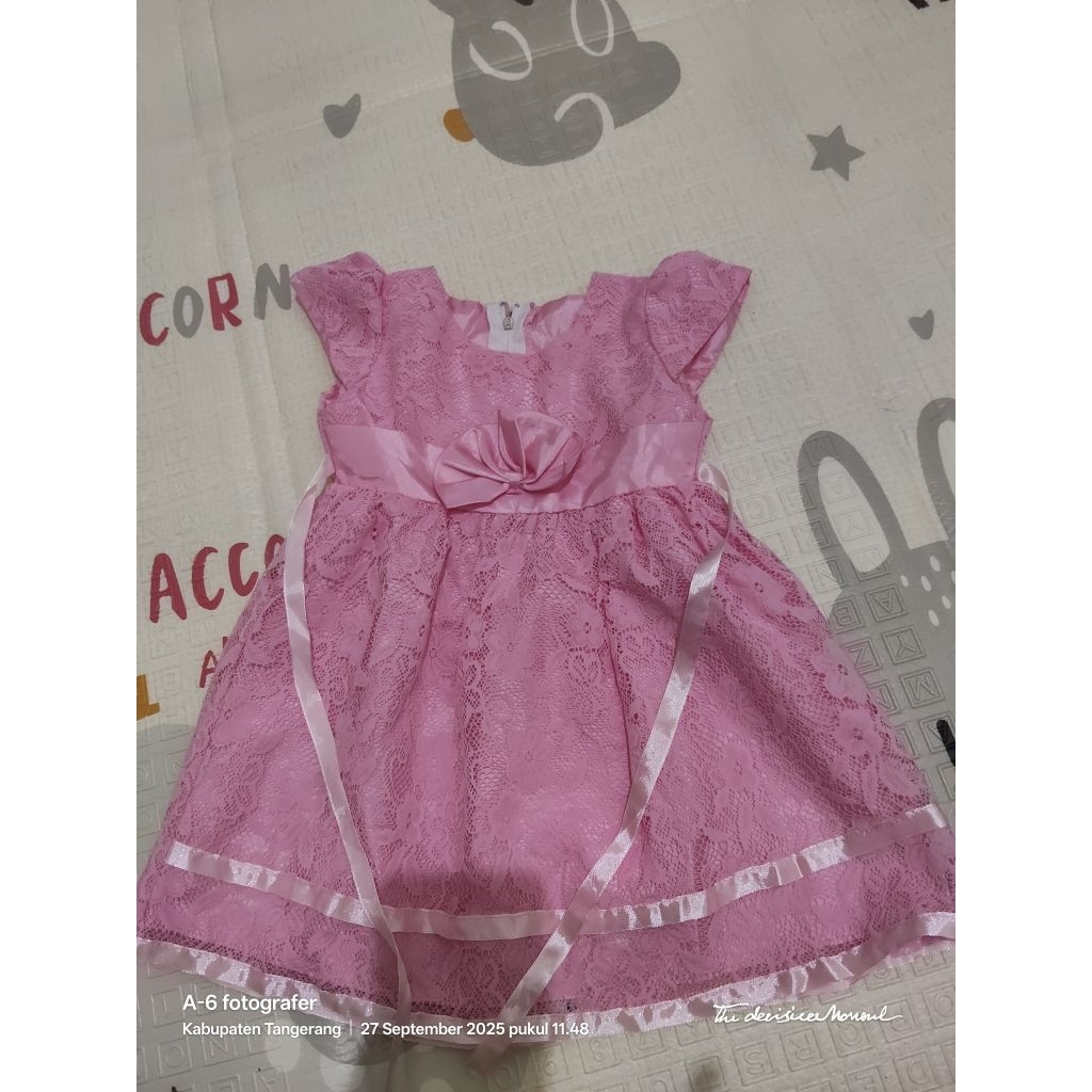 preloved dress pesta bayi