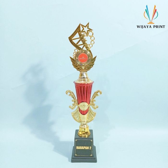 PIALA SATUAN CK IMPORT MEKROK KUPU 207 | PIALA SATUAN LOMBA BADMINTON