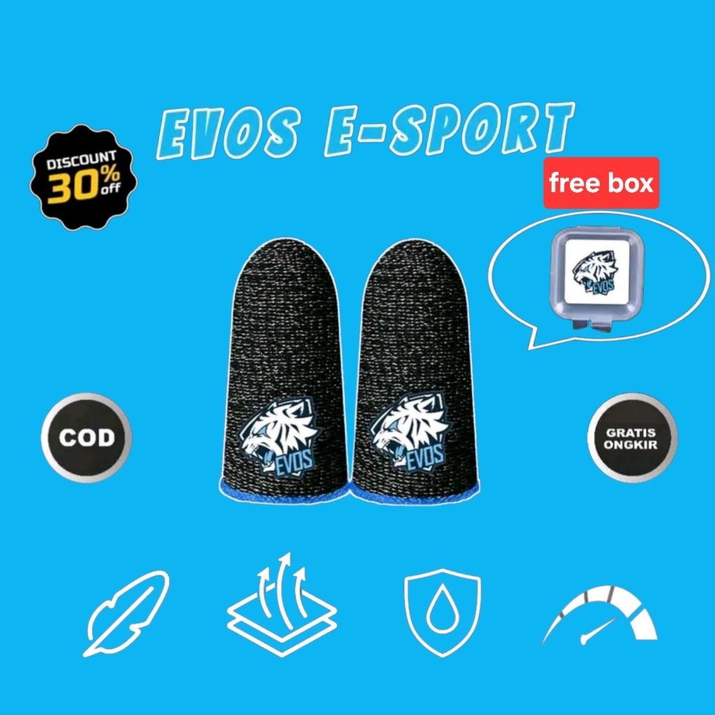 sarung jempol gaming free box free fire & mlbb