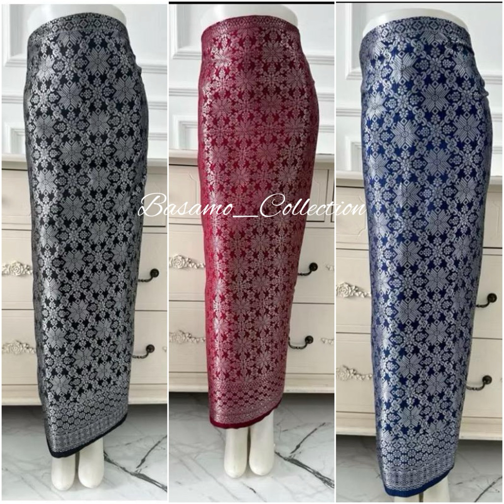 Termurahhh Rok Lilit Songket palembang premium / Rok Kebaya / Rok Wisuda /Set kebaya rok songket