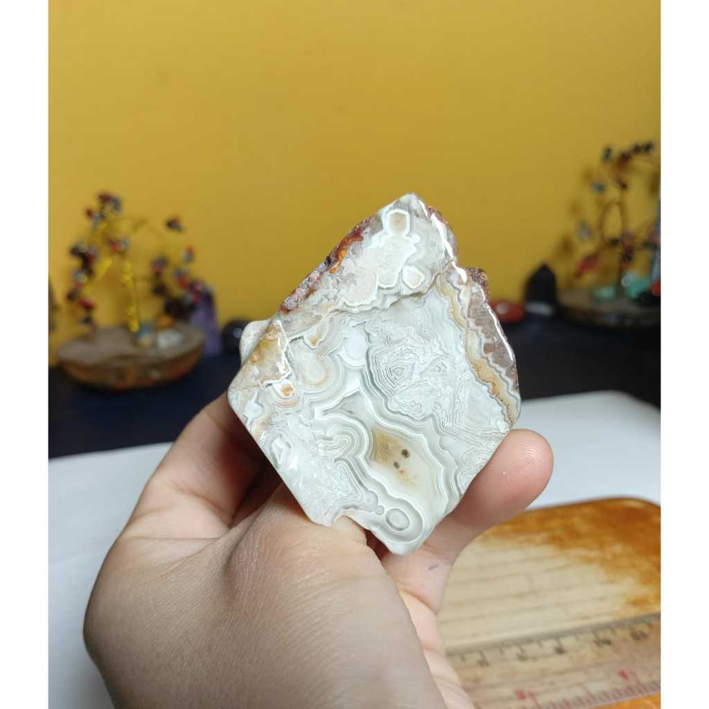 Batu Mexico Agate pattern polished rough Natural (9)