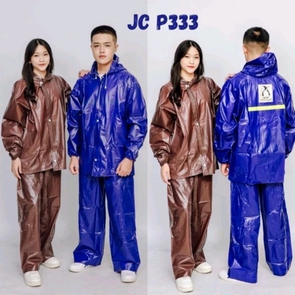Size XL STELAN P333 PENGUINS JAKET CELANA JAS HUJAN jas hujan kelelawar  dan Motor