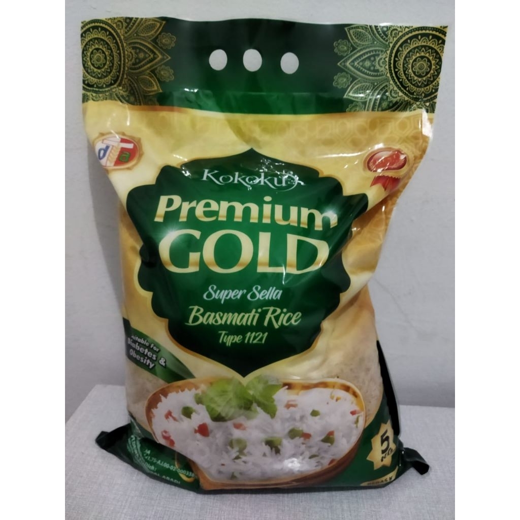 Beras Basmati Premium Gold 5 Kg
