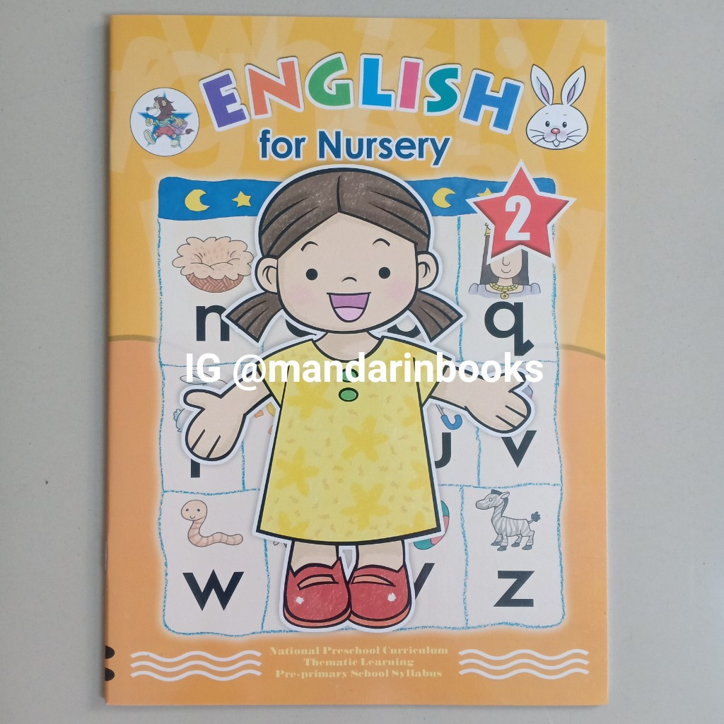 Buku English for Nursery Book 2