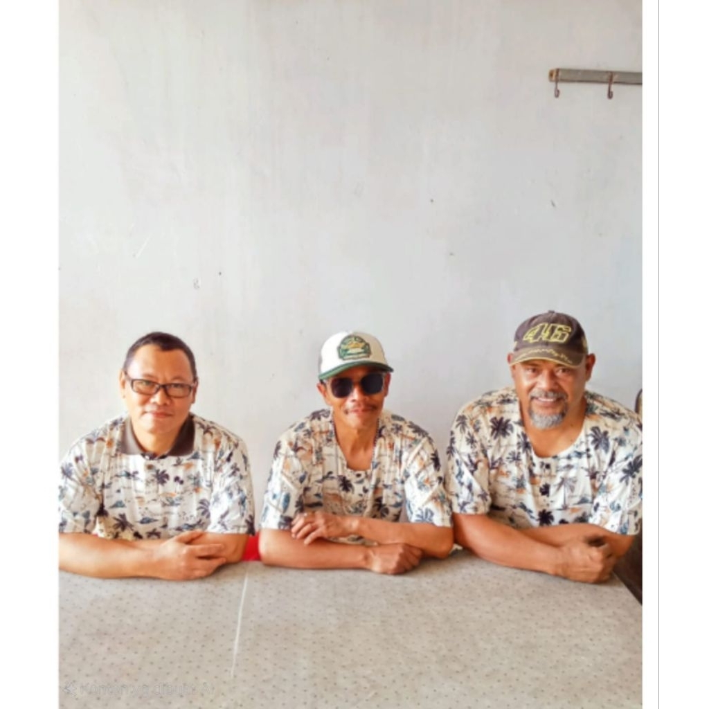 Atasan Oblong Pria motip Pangandaran,Baju motif Pantai Baju Santai Kekinian,Pantai Unisex,Atasan Len