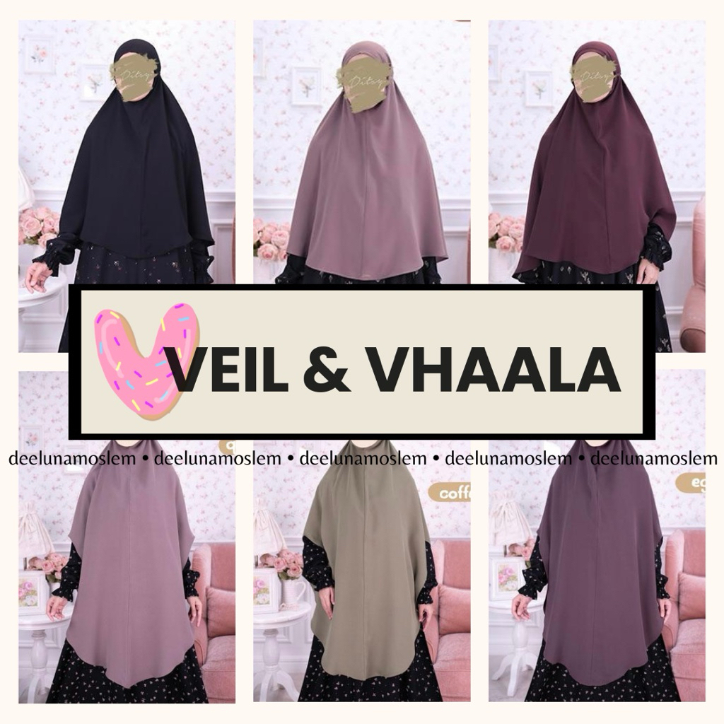 VEIL & VHAALA MAZEN SERIES BY DITSY - COFFEE MILK - BLACK - CARAMEL - MIDNIGHTBLUE - QUAIL - BITTER 