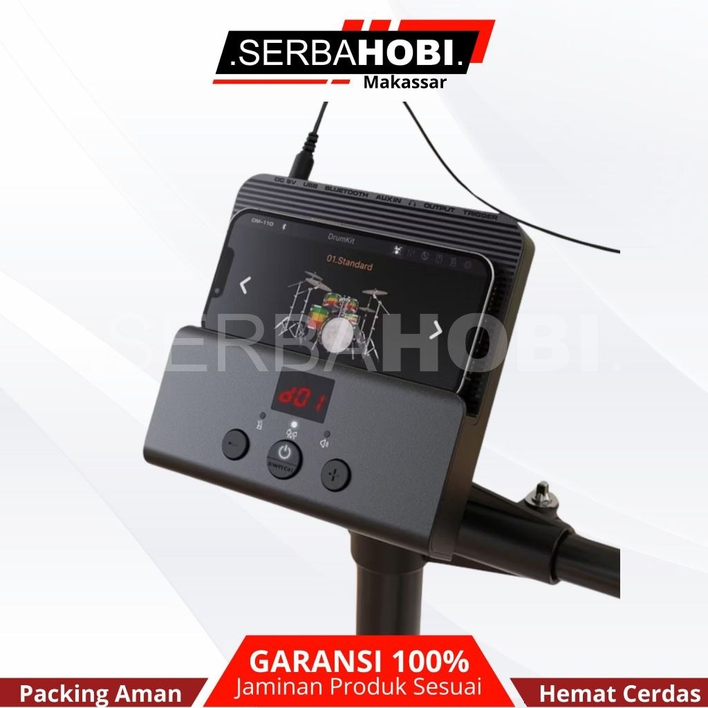 Drum Elektrik NUX DM110 New / All Mesh Digital Drum Elektrik