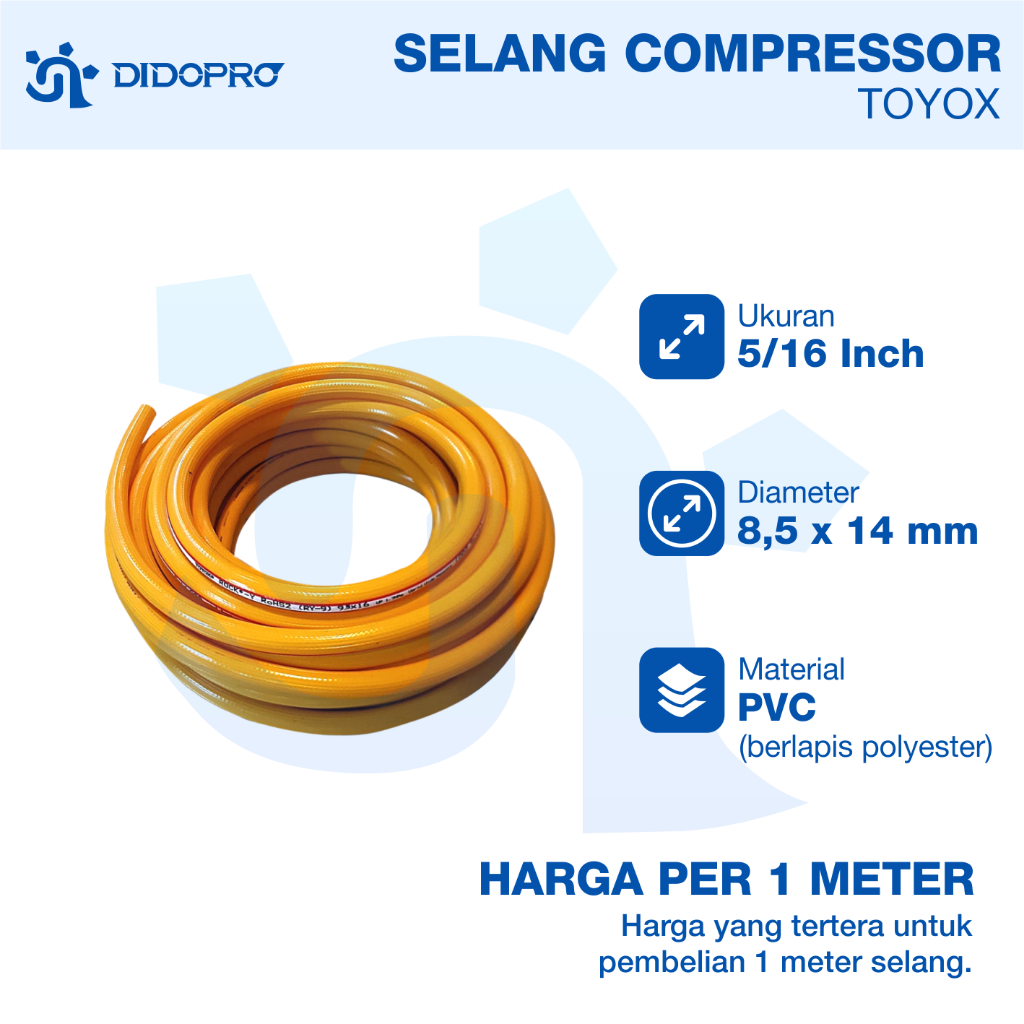 SELANG KOMPRESOR TOYOX / SELANG ANGIN COMPRESOR TOYOX / SELANG ANGIN TOYOX