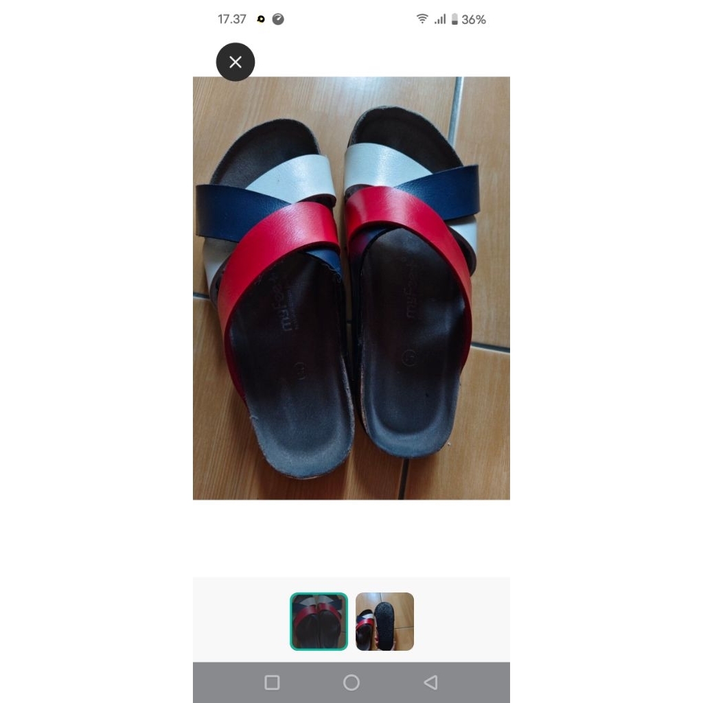 sendal myfeet kesehatan preloved