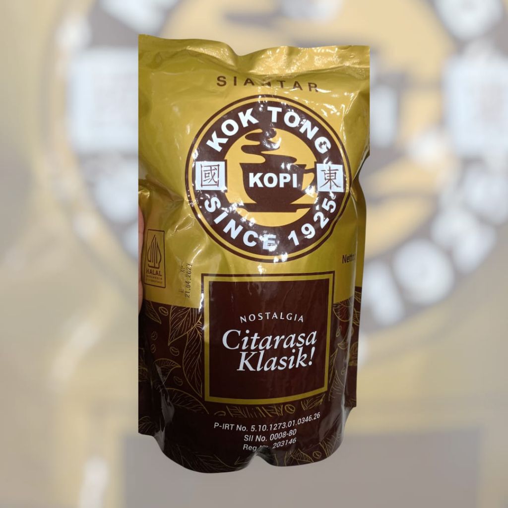 Kopi Kok Tong Halus Siantar 1 Kg Halal
