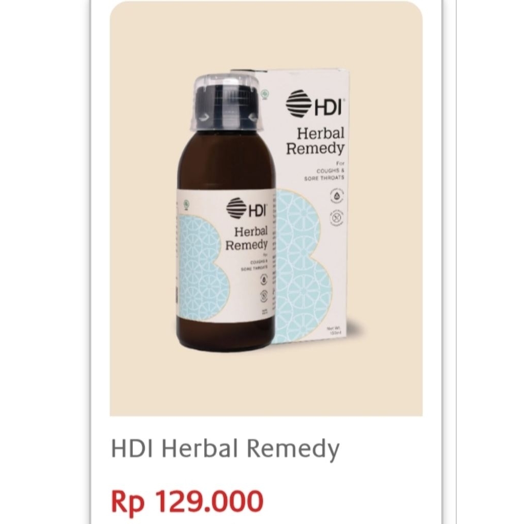 herbal remedy hdi di jamin ori