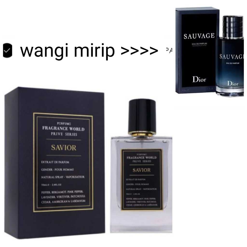 FRAGRANCE WORLD SAVIOR Extrait De Parfum 100ml