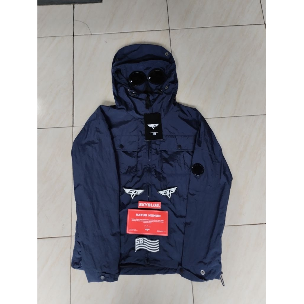 gogle jacket skyblue