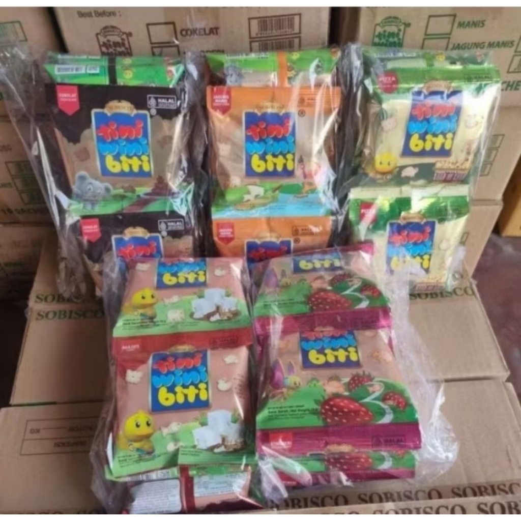Snack Tini wini biti // renceng // 10 pcs