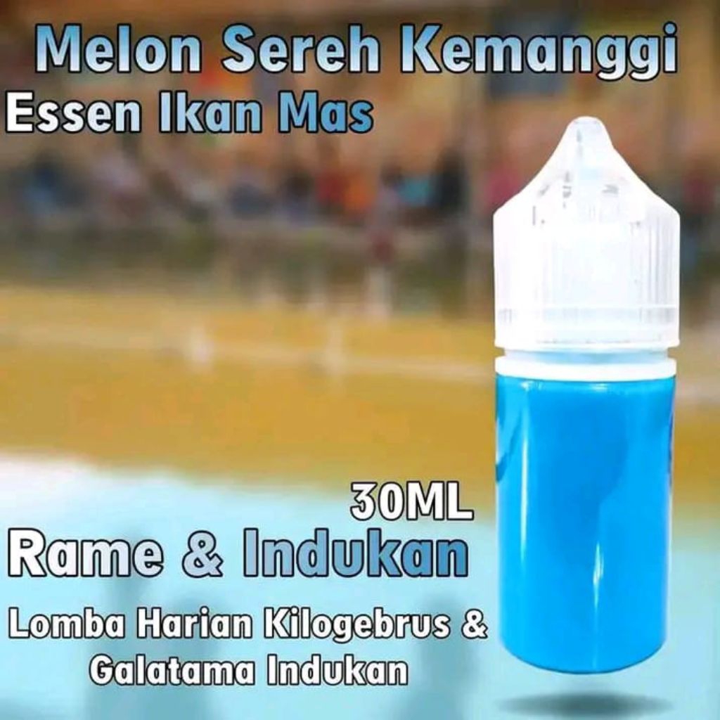 Essen Melon sereh kemangi esen ikan mas babon/indukan Essen paling Jitu di kolam Galatama/Harian aro