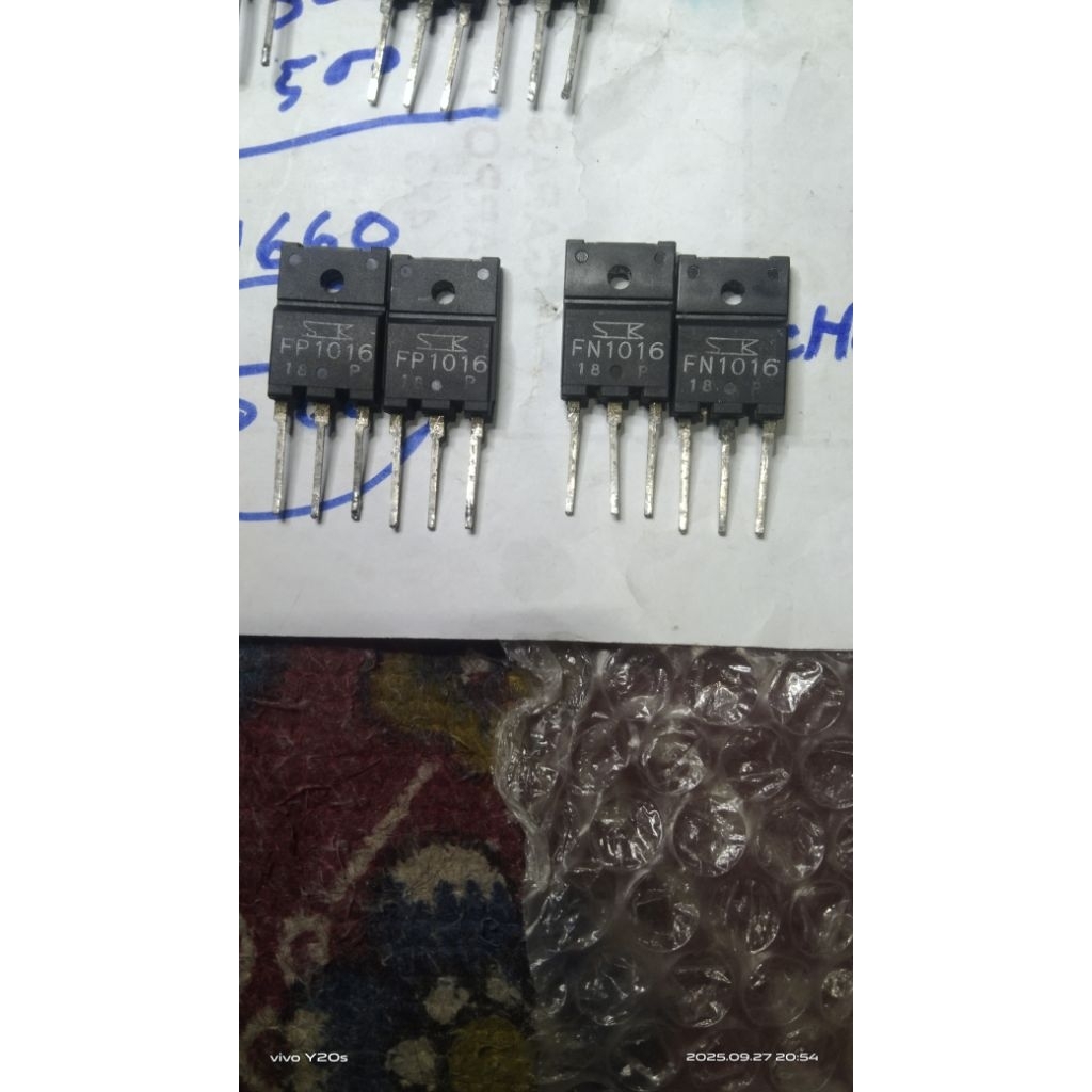 transistor darlington FP1016 & FN1016