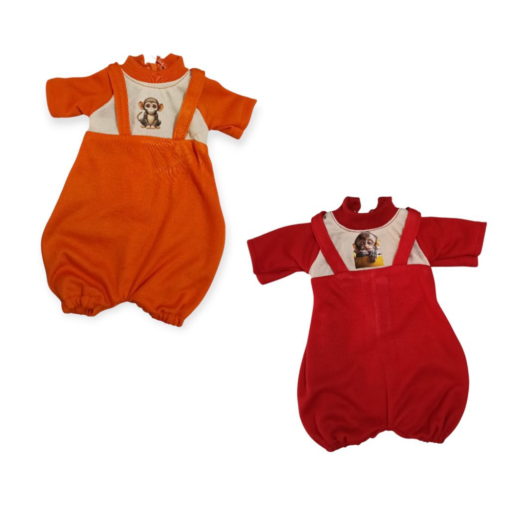 baju hewan monyet peliharaan model oper all