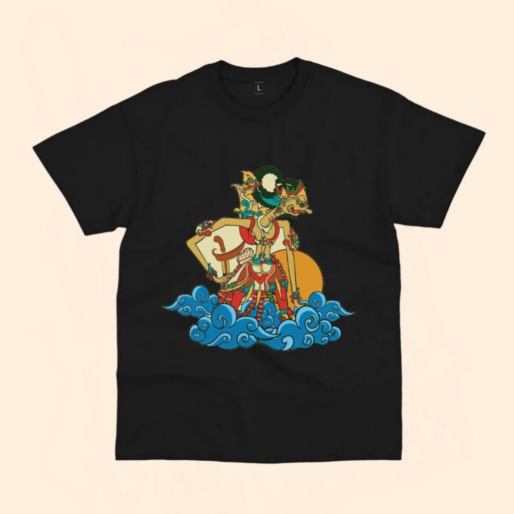 Kaos anak wayang kulit Gatot kaca free nama