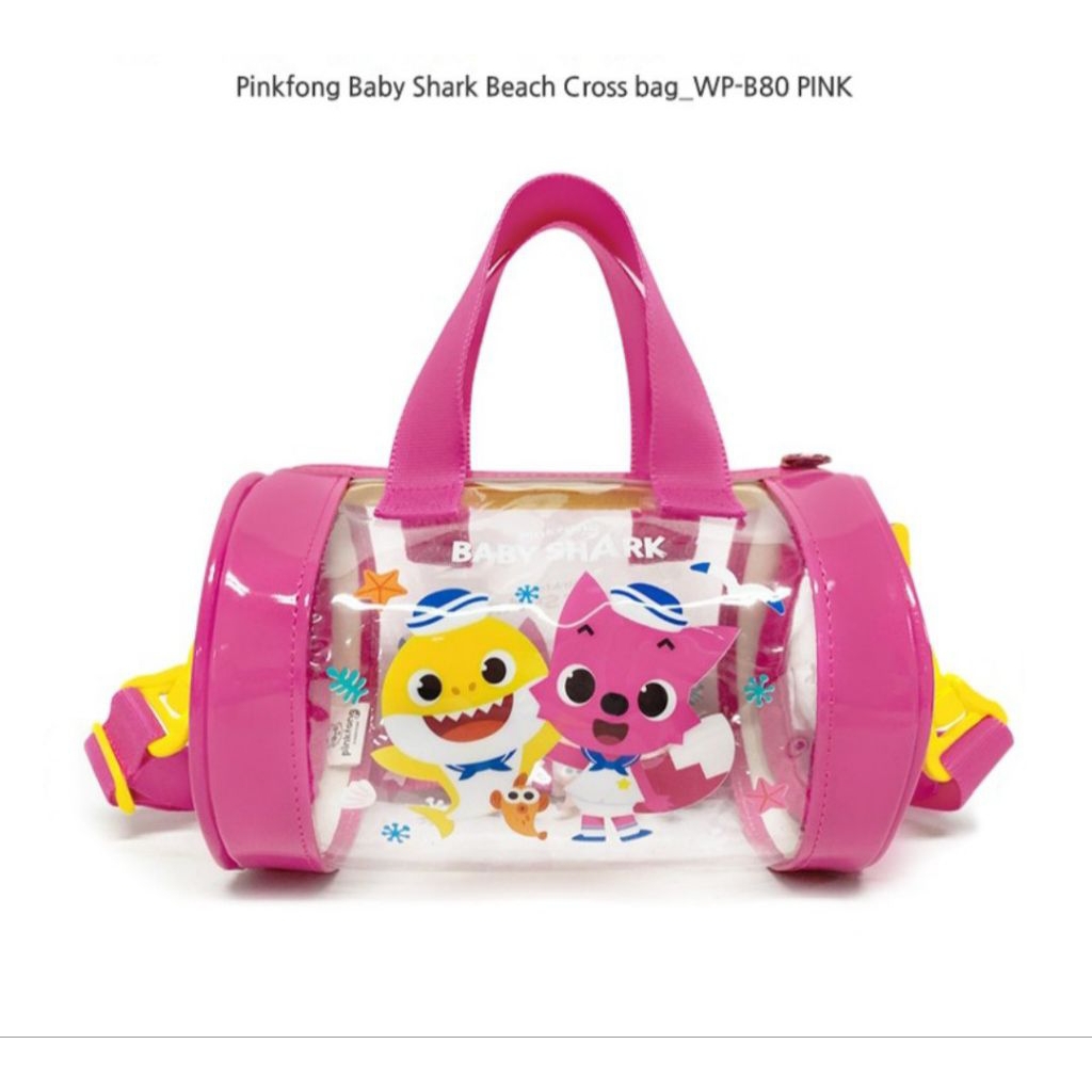 Tas transparan Pinkfong