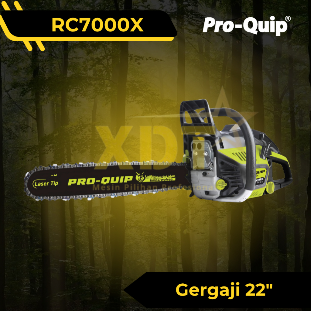 ProQuip RC7000X Mesin Gergaji Potong Kayu Chainsaw 22 inch Senso PROQUIP RC 7000X