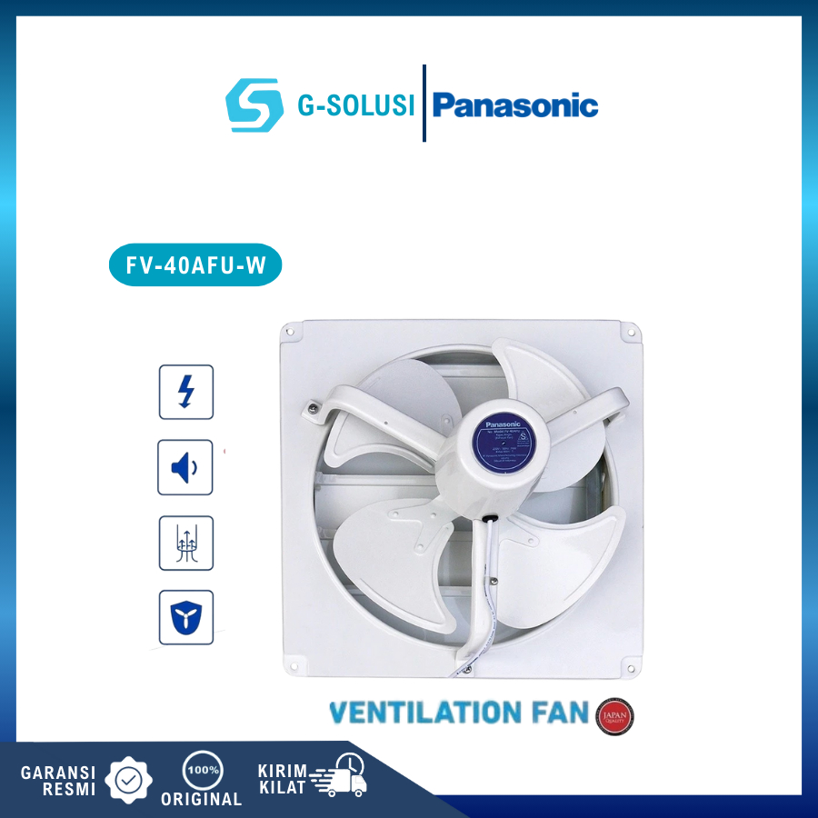 EXHAUST FAN PANASONIC FV-40AFU-W | G-SOLUSI AC | Kipas Ventilasi |  Rana VF Industri | Thermal Fuse