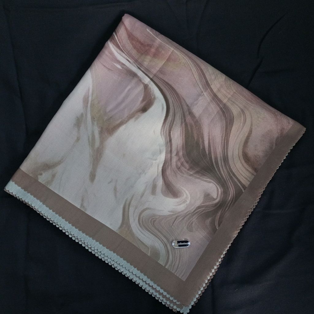 Hijab Motif Voal Premium Segi Empat 130 x 130cm | Jilbab Motif