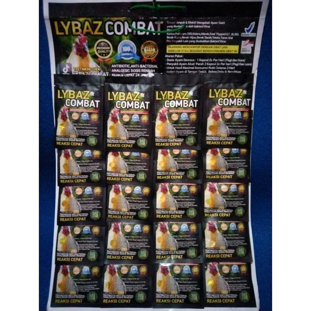 Lybaz Combat Antibiotik Renteng