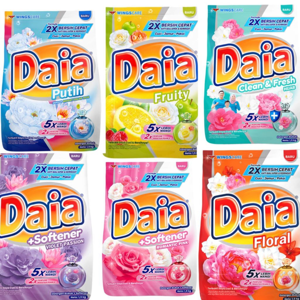 Daia Deterjen Bubuk 1,5 Kg