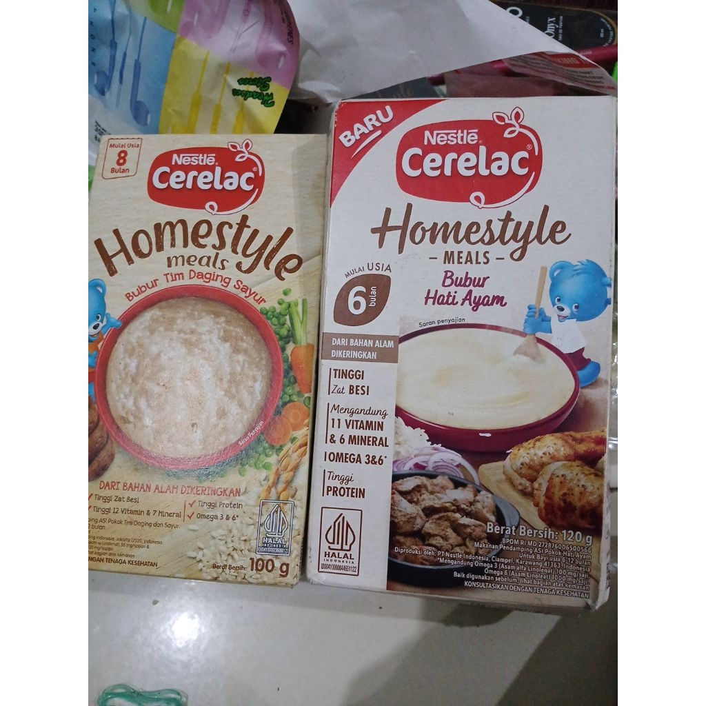 Cerelac Homestyle 6 dan 8 bulan