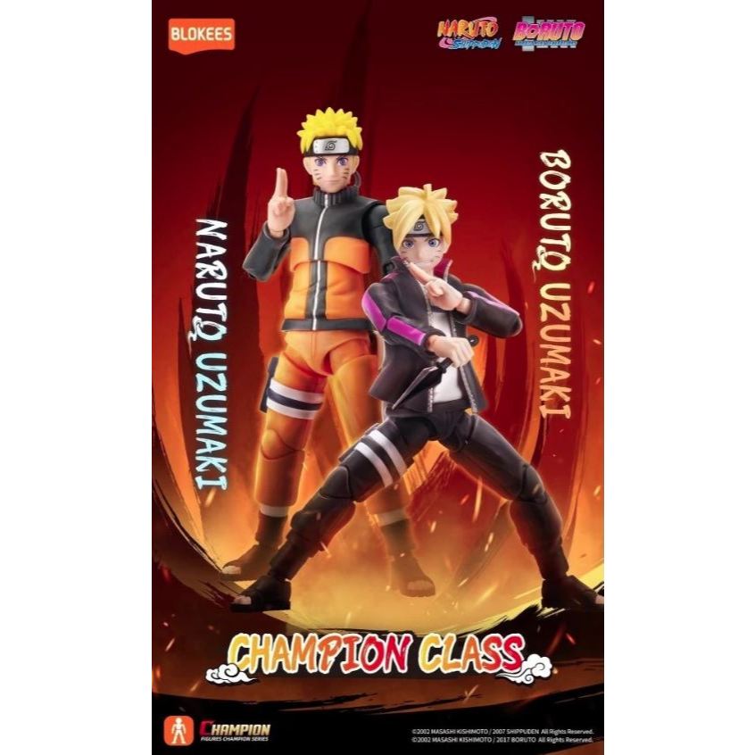 Blokees  Champion Class Figure Naruto Shippuden - Boruto Uzumaki / Koleksi Mainan Action Figurte Nar