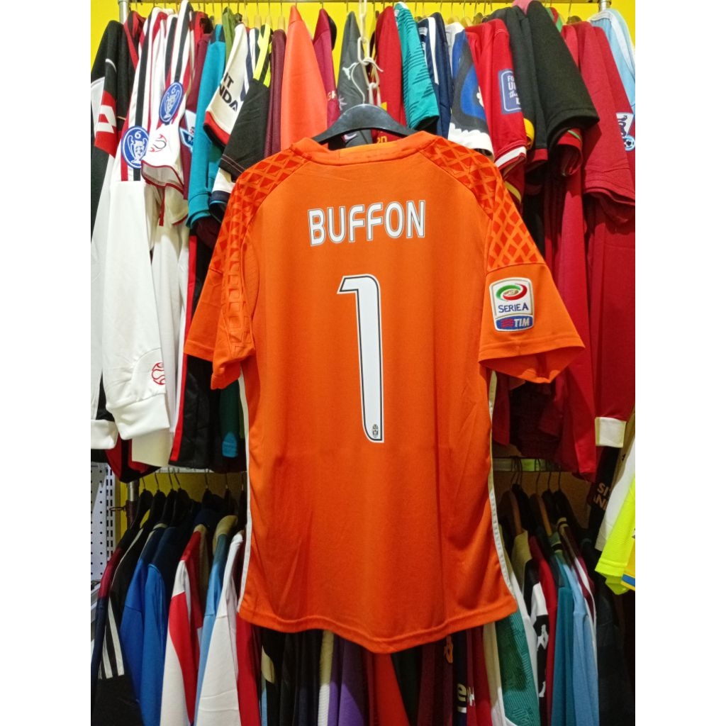 JERSEY BOLA RETRO GO JUV 2015 2016 GK BUFFON 1
