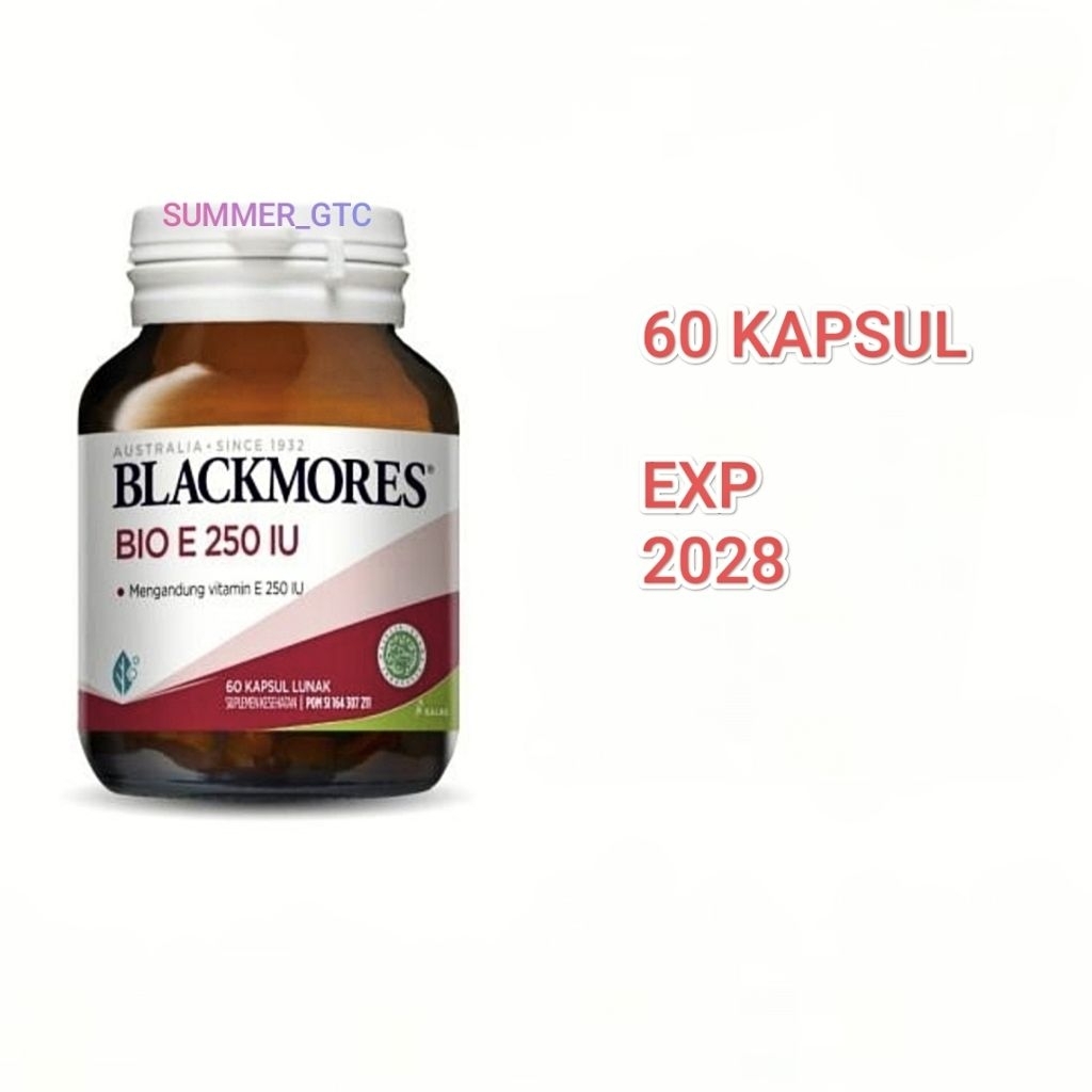 blackmores bio e 250 iu vitamin e 250iu