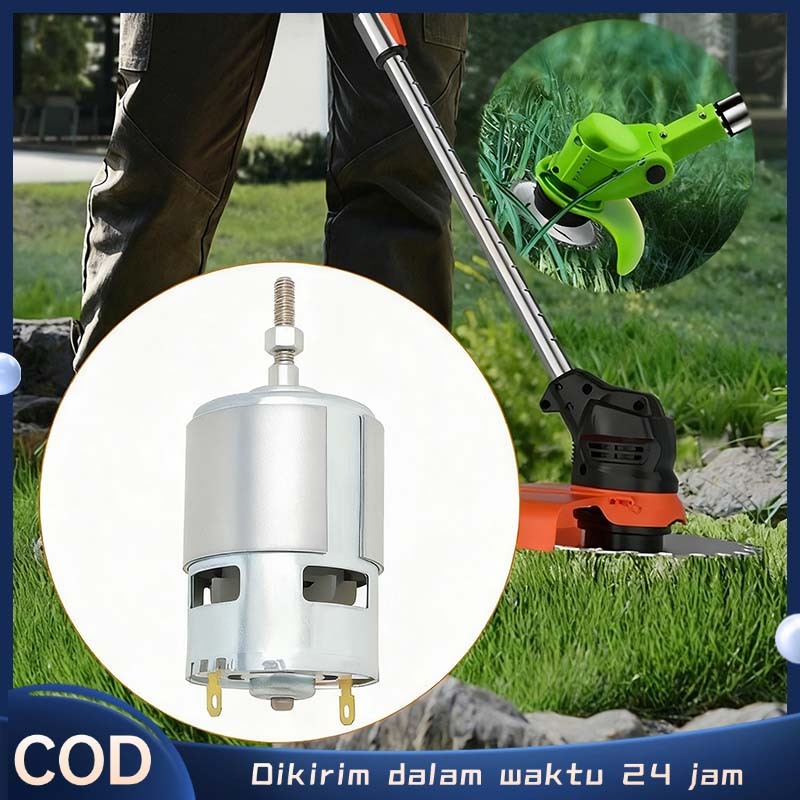 21v Dinamo 775 Dinamo Gepeng Dinamo Dc Motor Dinamo 775 Dc Motor Pemotong Rumput