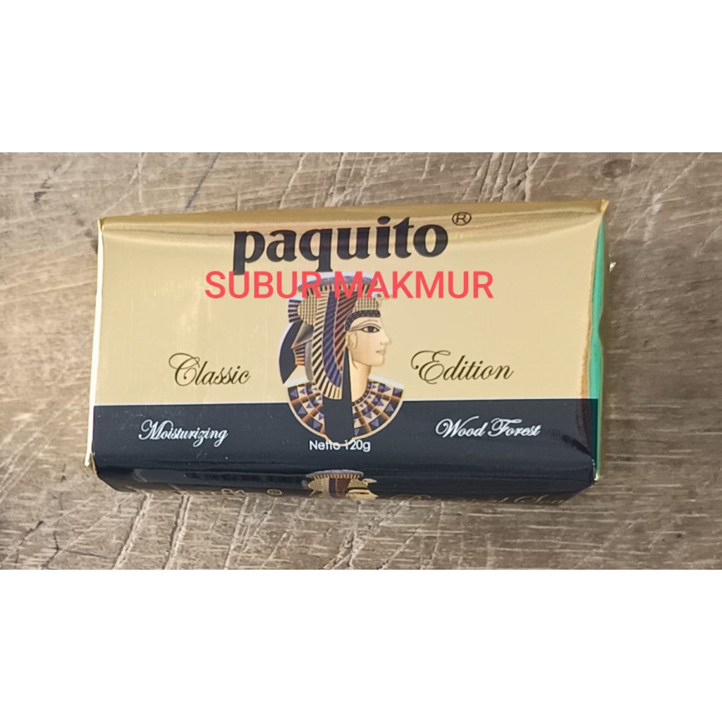 SABUN PAQUITO CLASSIC EDITION MOISTURIZING WOOD FOREST 120GR