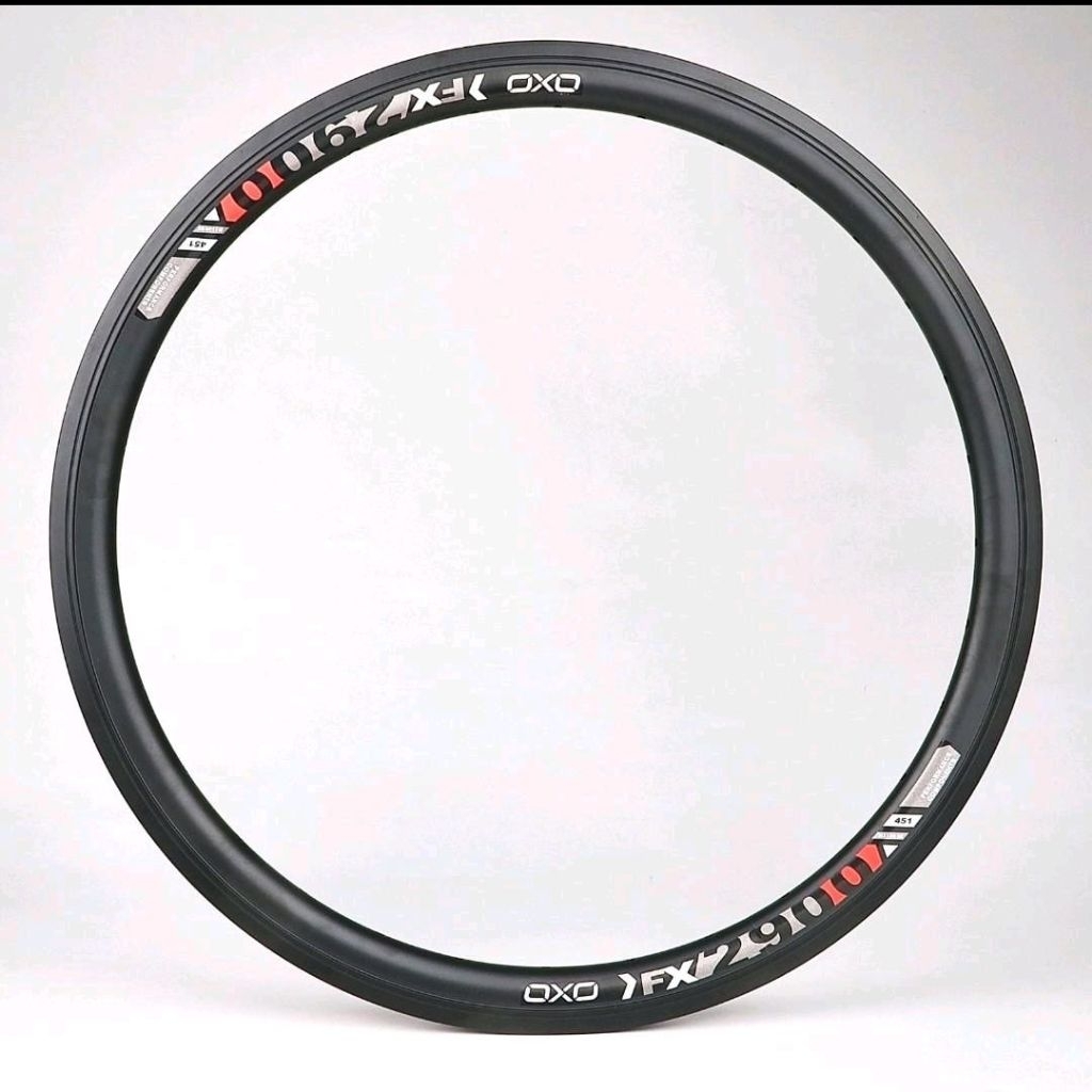 Rims Velg Rim 20 Plus Oxo FX2900 32H Double Wall Disc Brake Sepeda Lipat Minion 20+ 451 20x1-3/8